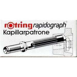  KOH RAPIDOGRPH INK CART BLK 3/PK