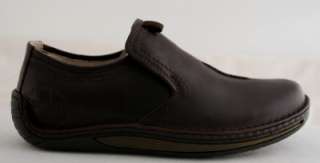 Dr Martens Leather Shoes Men Slip On Kansas Brown NIB  