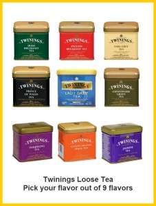 6x Twinings Loose Tea 3.53oz Tins * Pick your flavor *  