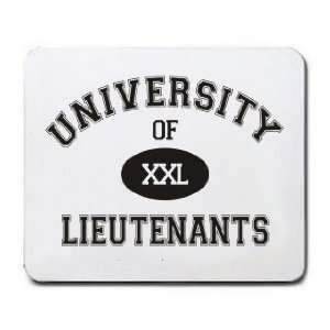 UNIVERSITY OF XXL LIEUTENANTS Mousepad