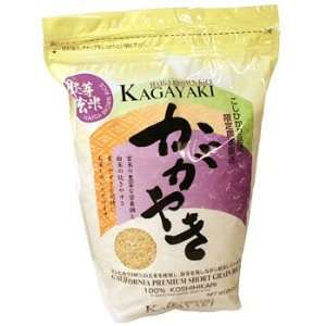 Kagayaki Haiga Brown Rice 4.4 lbs Grocery & Gourmet Food