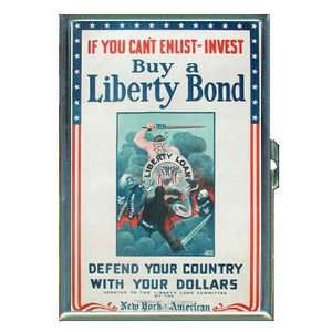 World War I Buy Liberty Bond ID Holder, Cigarette Case or Wallet MADE 