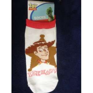 Disney/Pixar Toy Storys Woody  Pair of socks  Size 6   8, Shoe size 