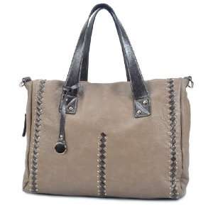 MSP00636TP Taupe Deyce Kanya Stylish Women Handbag Double handle 