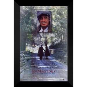  Les Miserables 27x40 FRAMED Movie Poster   Style A 1995 