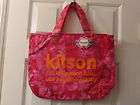 Kitson Fuschia Pink Tie Dyed Canvas Tote Bag with Kitson L.A. Store 