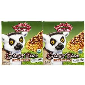 EnviroKidz Lemur Peanut Choco Drizzle Crispy Bar, 6 ct, 2 pk  