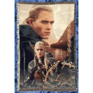  Lord of the Rings Legolas Cotton Tapestry Throw Blanket 