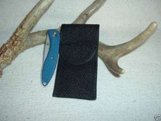 10 New BLACK NYLON KNIFE SHEATH Fits knife up to 4 1/2  