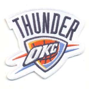 NBA Oklahoma City Thunder Basketball Embroidered Patch  