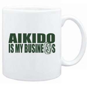  New  Aikido Is My Business  Mug Sports