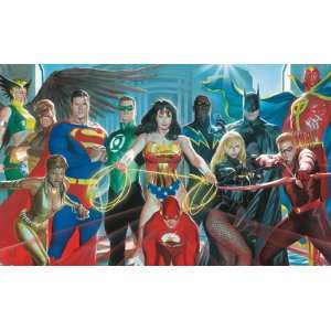 Justice League of America Heroes Poster by Alex Ross Box of 6 36 x 