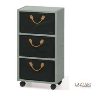  Lazzari Stackable Storage V3/23 Wood Furniture   Silver 