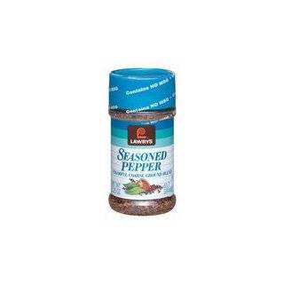 Lawrys Seasoned Pepper, 2.25  Ounce Shakers (Pack of 6)  