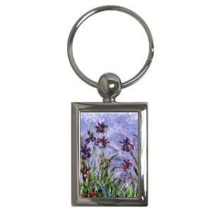  Irises Monet Key Chain
