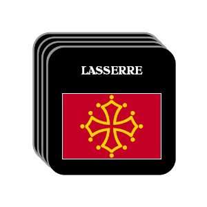  Midi Pyrenees   LASSERRE Set of 4 Mini Mousepad Coasters 