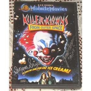  Killer Klowns From Outer Space Signed DVD Cramer Synder 