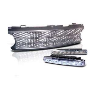  Eautolight Silver 06 07 08 09 Land Range Rover Front Grill 