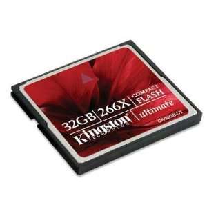 Kingston 32gb Ultimate Compactflash Card 366x Speed Great Quality 