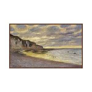  Pointe De Lailly Maree Basse Framed Canvas Giclee