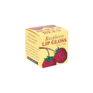  [2 PACK]Burts Bees Beeswax Lip Gloss, Raspberry [2 .25 oz 