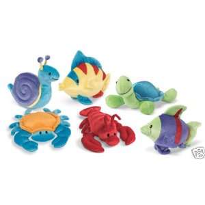  Gund Tropical Wonders Plush Sound Toys Set of 6 Toys 