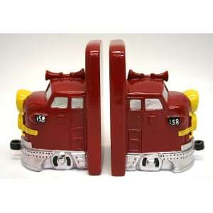  KMP Gifts Red Train Bookend Set Toys & Games