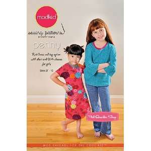  Penny Knit Dress and Top for Girls Pattern   Modkid Sewing Patterns 
