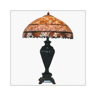  Koch Originals 8132801   Folliage Tiffany Shade Table Lamp 