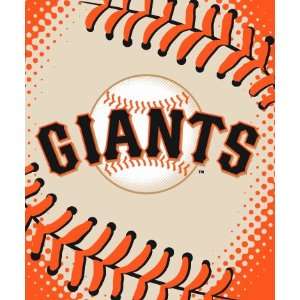  San Francisco Giants Royal Plush Raschel MLB Blanket (Big 
