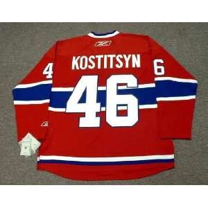 ANDREI KOSTITSYN Montreal Canadiens REEBOK RBK Premier Home NHL Hockey 