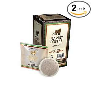 Marley Coffee Get Up, Stand Up Coffee Pods 2 Pack 30 Coffee Pods Total 