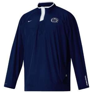 Nike Penn State Nittany Lions Navy Blue Safety Blitz Coaches Pullover 
