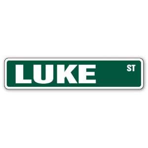  LUKE Street Sign Great Gift Idea 100s of names to choose 