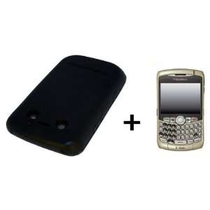  Black Silicone Soft Skin Case Cover for Blackberry Bold 