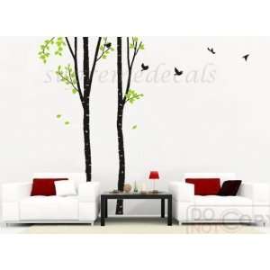   Type A)    8ft 6inch high    Removable vinyl Wall Art Decals Stickers