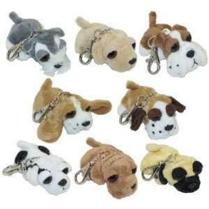  Russ Plush   Lil Peepers   Set of 8 Dogs (Backpack Clips 