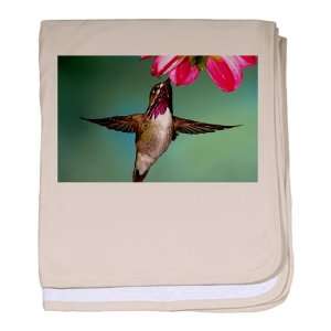  Baby Blanket Petal Pink Male Calliope Hummingbird 