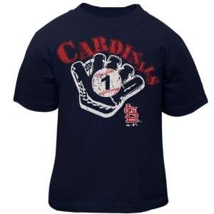   St. Louis Cardinals Infant Navy Blue Advance Club T shirt Sports