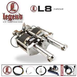   Cycle Inc Legend L8 Air Suspension System   Chrome L8 C Automotive