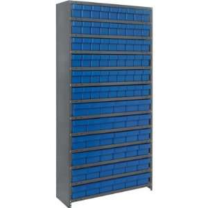 Quantum Storage Systems Closed Shelving System with Super Tuff Drawers 