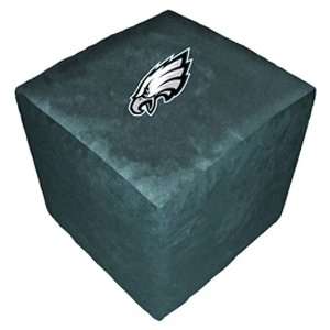  Philadelphia Eagles NFL Team Logo Cube Ottoman Sports 