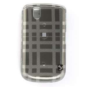   Cover for Blackberry Tour 9630 Case   Cool Grey Checkers Print