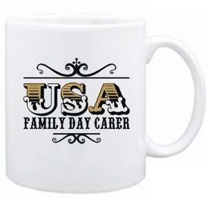  New  Usa Family Day Carer   Old Style  Mug Occupations 
