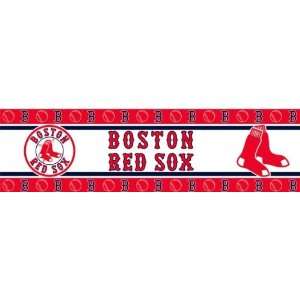  Boston Red Sox Wall Border Red