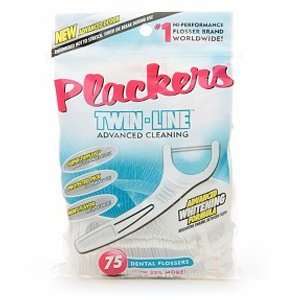  Plackers Twin Line Advance Cleaning Flossers Health 