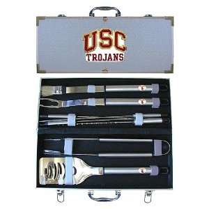  USC Trojans NCAA Barbeque Utensil Set w/Case (8 Pc 