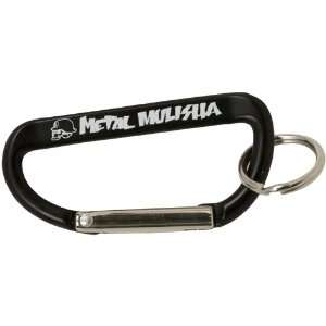  Metal Mulisha Rise Carabiner Keychain   Black Sports 