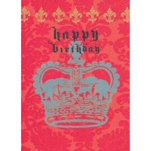   Birthday Greeting Card For Her   Hipster Crown