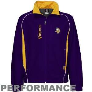   Vikings Purple Safety Blitz Performance Jacket